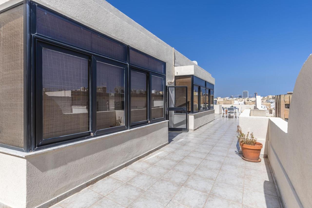 Large Terrace Penthouse Sliema Exterior foto